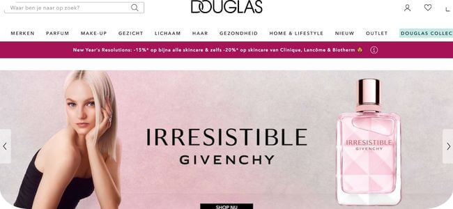 Douglas parfumwinkel betrouwbaar