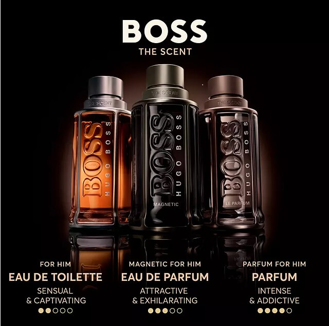 Boss the scent mannengeuren
